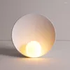 Muurlamp moderne hars zeeschelp led woonkamer achtergrond Slaapkamer corridor huisdecoratie verlichting D23cm