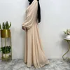 Roupas étnicas moda feminina muçulmana manga longa maxi vestido dubai abaya peru kaftan islâmico manto árabe 2024 eid musulmane vestidos