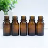 Storage Bottles 24pcs 5-30ml Glass Bottle For Essential Oil Empty Refillable Vials W/ Dropper Orifice Reducer Liquid Perfume Dispenser Lab