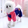 Dog Apparel Fashion Lovely I Love Papa And Mama Winter Pet Clothes Clothing For Small Large Coat Jackets