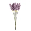 Decoratieve bloemen 6 stks/bundelschuim lavendel kunstmatige boeket nep voor huisdecor tuin bruiloft decoratie diy accessoires