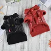 Red Black Pu Dog Coat Jack Jacket Winter Fleece Collar Pet Deskleding voor kleine medium grote honden Teckshund Puppy Topcoat Apparel XL 240320