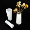 Ekipmanlar 2pcs Geometrik Flowerpot Silikon Kalıplar Beton Çimento Etli Bitki Tutucu Ev Odası için Kalıp Yapımı Dekoratif El Sanatları