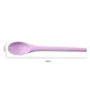 Spoons 2pcs Mixing Dessert Silicone Spoon Heat Resistant Long Handle Ice Cream Easy To Clean Non-stick Stirring Kitchen