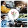 Flores decorativas Mini buquê de tulipa para carros touch tulipas reais tulipas florestas de interiores elegantes Acessórios de interiores Auto