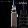 Jobon Kitchen Outdoor Metal metalowy wiatrówek cygar Big Jet Flame Logernt Creative Power Direct Blue Flame Lżejszy prezent męski