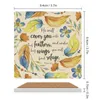 Table Mats Bible Verses Ceramic Coasters (Square) Household Utensils Kitchen Mat For Dishes Stand Eat