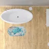 バスマット非滑り止めマット入浴洗えるフットパッドアンチスキッドフロアPVCバスルームアクセサリー吸引カップ