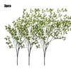 Fiori decorativi 2/3 pezzi piante artificiali Nantian Bamboo Branch 110 cm Greenery Floral per El Dispage