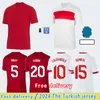 Turkiye Soccer Trikot 2024 Euro Cup Turkey Nationalmannschaft Home Away Demiral Kokcu Yildiz Enes Calhanoglu Fußball -Shirts Kit Kit