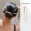 Hair Clips Metal Hairpin Simple Modern Spiral Pattern Headwear