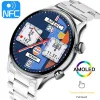 Watches NFC SmartWatch HD Pixel Display Screen Bluetooth Call Sport Watches Bluetooth Music Smart Watch for Men AMOLED Clock Android iOS