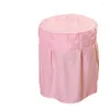 Coperture per sedie per salone di bellezza copertina rotonda sgabello protettore barretto sedile manicotto polvere di polvere 35 45 cm 11 colori