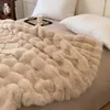 Blankets JBTP Tuscan Imitation Fur Blanket Bedspread On The Bed Plaid Fleece Sofa Cover Carpet Christmas Halloween Gift