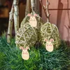 Decorative Figurines Easter Egg Wooden Eggs Tree Decorations Creative Pendants Collectible Figurine DIY