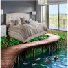 Wallpapers Home Decoration Birdge 3D Stereoscopic Wallpaper Floor PVC Waterproof Custom Po Self-adhesive