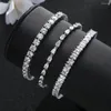 Link armbanden luxe geometrische vierkante waterdrop ronde armband mode Dubai bruids sieraden voor vrouwen bruiloft brincos para als mulheres b103