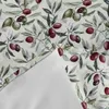 テーブルクロス水彩フルーツの葉の防水結婚式の休日のテーブルクロスコーヒーの装飾カバー