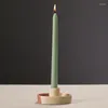 Держатели свечей оптом красочный керамический держатель колонна базовая базовая украшение в Instagram PO фон