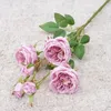 Fleurs décoratives bouquets de rose faits à la main