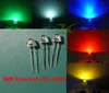 5 color 1000pcslot 5mm Straw Hat Diode White Red Blue Green Yellow Ultra Bright LEDS Kit LED Light2178780