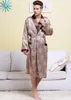 Mens Silk Satin Pajamas Pajama Pyjamas PJS Sleepwear Robe Nightgown U.S.S ~ 3XL Plus Size 240326