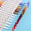 Knysna 120 kleurenmarkers Waterverf Pen Set voor geschenk waterverfmarkering Pen Dual Tip Pensjes Studenten Tekening schoolbenodigdheden 240328