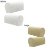 Tampas de cadeira 2pcs/cenar braço de braço elástico sofá protetor de braço de braço de alongamento para ajustar a tampa de móveis de flanela