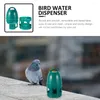 Autres fournitures d'oiseau Fimeurs de buveurs ménagers Bird Bird Bird Pigeon Water Container Fourniture Plastique Portable Waterer Tool