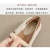 Casual Shoes Women's Winter Plush Flat Outdoor Two Wear Snow Boots Fashionable Round Toe Loafers Warm Fur Mary Jane Large Size 41-43