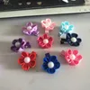 Hundebekleidung Haustierkatzen Pflegezubehör klammern Haarzubehör handgefertigte Blumen Wind feiner Kirsche 50pcs/Los