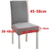 Chair Covers 4pcs Elastic Cover 45-58cm Universal Size Seat Stretch For Dining Room Kitchen Wedding El Banquet Restaurant