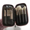 Sacs de cosmétique Femmes Femmes pliables Brusser Brush Organisateur Feme Feme Travel Toitry Case for Beauty Tools Wash Accessoires Pouche