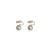 Boucles d'oreilles Clip d'oreille perle sans trous Simple Wholesale