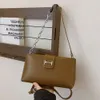 BASSE DI DESIGNO Versione coreana della borsa alla moda alla moda Trendy semplice e versatile Crossbody comodo per il pendolarismo nuove piccole donne di nicchia quadrata