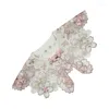 Fliege Anikente Kragen Yunjian Blumenstickerei Spitze dekorative Perlenausschnitte Schal Schal