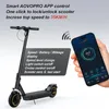 AOVOPRO ESMAX Scooter elétrico 500W 40kmh App adulto Smart Shockabsorbing Antiskid Dobring 240416
