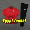 2023 2024 Egypte Veste de football Kahraba Mens 23 24 Équipe nationale Red White M.Salah Ramadan Kahraba Elneny Trezaguet Fans Player Version Version