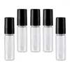 Bouteilles de rangement 5 pièces tube rechargeable des récipients à lèvres vides mini pour femmes filles maquillage bricolage 2 ml