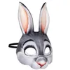 Rabbit mask Masquerade Party Animal mask Halloween Easter mardi Carnival cartoon EVA mask