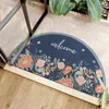 Carpets Modern Minimalist Flower Pattern Can Be Cut Into The Door Mats Outdoor Porch Rubbing Soil Resistant Non-slip Carpet