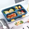 Портативная открытая коробка Bento японский стиль контейнеры для хранения пищи.