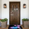 Carpets Colorful Retro Watercolor Butterfly Pattern Bedroom Mat Rug Home Doormat Living Room Carpet Outdoor
