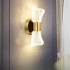 Lampa ścienna Nordic LED Światło Nowoczesne powierzchnia wewnętrzna Oświetlenie Sconce Oświetlenie Wodoodporna łazienka