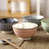 Kaseler Japon sırlı çorba kasesi Bu büyük bir anti pişirme. Aileler ve restoranlar için nazik.