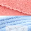 Serviette Coraline Face Microfibre Absorbant Salle de bain serviettes de maison pour la cuisine plus épaisse nettoyage de tissu sec rapide 35 75 cm
