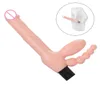 Erotische strapless strapon realistische dildo vibratorband op penis lesbische lul