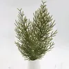 Dekorative Blumen Partyzubehör realistische künstliche Weihnachtskiefernnadelzweige 24pcs Grün -Picks für festliche Baum Ornamente