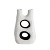 Vasi Creative Ceramic Vase Ceramic Vase Polka Dot Forma del corallo Abstract Ornament Pot di Ornament Flower Ornament