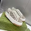 Designers Tennis 1977 Sneakers Luxury Canvas Shoes Beige Blue Washed Shoe Ace Rubber Sole Embroidered Vintage Casual Sneaker 36-45 classic green brown